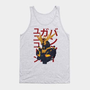 Gundam Unicorn Banshee Tank Top